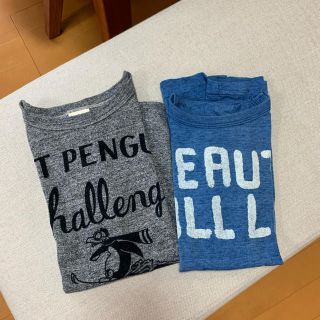 デニムダンガリー(DENIM DUNGAREE)のデニムダンガリー　デニム&ダンガリー　140 Tシャツ　美品ゴートゥーハリウッド(Tシャツ/カットソー)