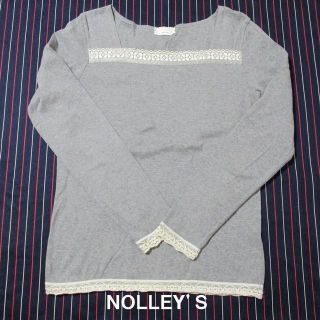 ノーリーズ(NOLLEY'S)のＮＯＬＬＥＹ’ＳロングＴシャツ/グレー(Tシャツ(長袖/七分))