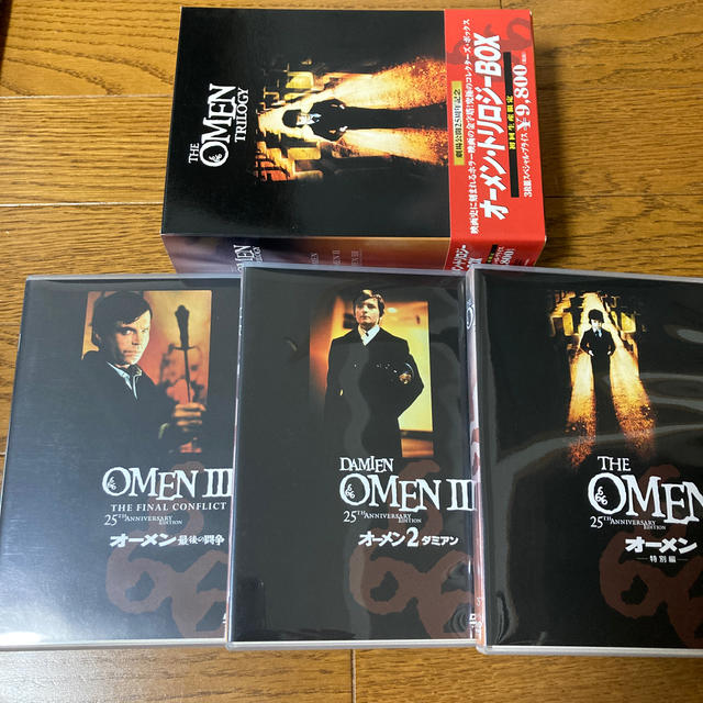 値下げ！オーメン・トリロジーBOX DVDの通販 by わんこそ's shop｜ラクマ
