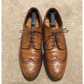 オールデン(Alden)の超希少&美品!オールデン レザーウィングチップ US9.5 27.5cm USA(ドレス/ビジネス)