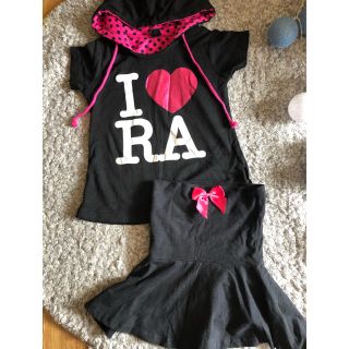 レイアリス(Rayalice)の♡レイアリス♡ Rayalice 美品　上下まとめ売り　子ども服　女の子　120(Tシャツ/カットソー)