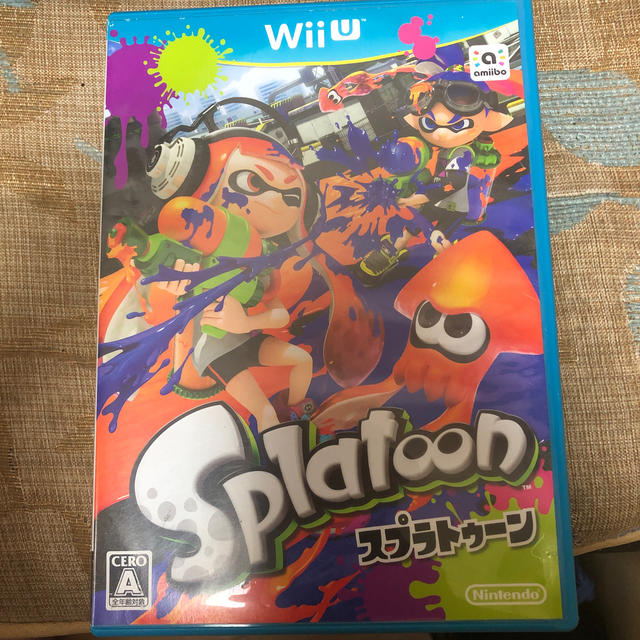 Splatoon（スプラトゥーン） Wii U エンタメ/ホビーのゲームソフト/ゲーム機本体(家庭用ゲームソフト)の商品写真