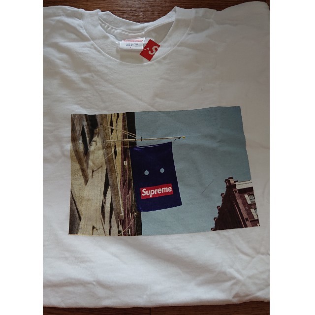 [新品未使用] Supreme 19AW バナー Tee L 白