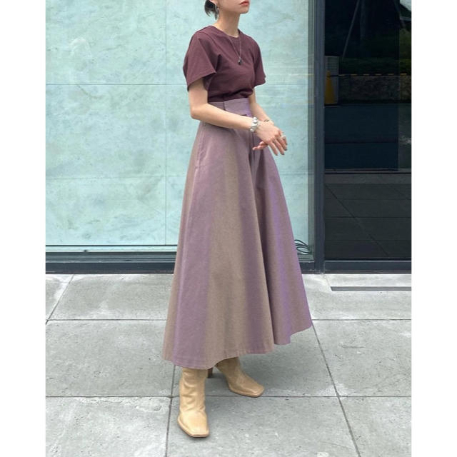 CLANE  サーキュラースカート　新品　パープル　サイズ１ クラネ