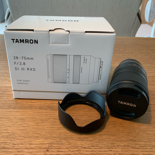 タムロン(TAMRON)のさぎりさん専用TAMRON 28-75mm f2.8と70-180mmのセット(レンズ(ズーム))