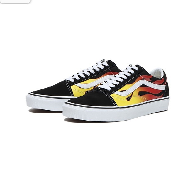 VANS OLD SKOOL オールドスクール FLAME 黒