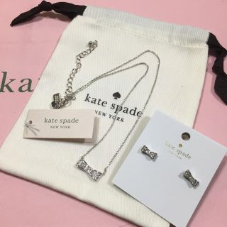 ケイトスペードニューヨーク(kate spade new york)のKate spade リボン型ネックレス(ネックレス)