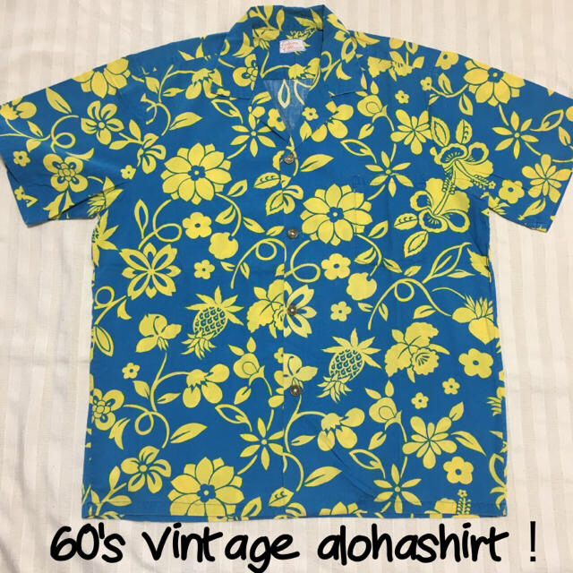 ビンテージ！◎60's Fashions of Hawaii アロハシャツ♬︎◎