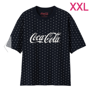 ジーユー(GU)の【新品】ビッグT　Coca-Colaコラボ　XXL(Tシャツ/カットソー(半袖/袖なし))