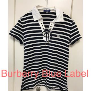 バーバリーブルーレーベル(BURBERRY BLUE LABEL)のBurberry Blue Label ポロシャツ　Tシャツ(ポロシャツ)