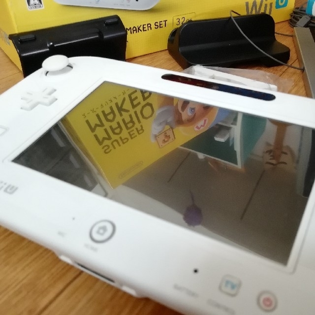 Wii U(ウィーユー)のゆうさん専用、美品Splatoon付きWii U スーパーマリオメーカー セット エンタメ/ホビーのゲームソフト/ゲーム機本体(家庭用ゲーム機本体)の商品写真