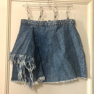 ザラ(ZARA)のzara デニム ミニスカート(ミニスカート)