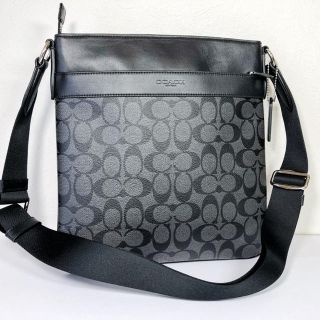 コーチ(COACH)の未使用展示品【コーチ】メンズライン☆PVCレザー斜め掛けショルダーバッグ(ショルダーバッグ)