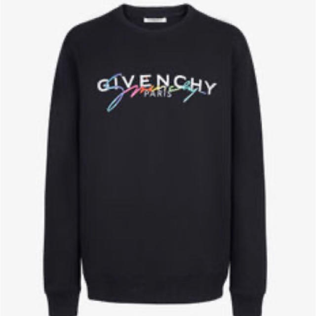 GIVENCHY☆ロゴ付 シグネチャー スウェットシャツ