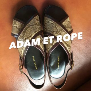 アダムエロぺ(Adam et Rope')の再値下げしました❤️ADAM ET ROPE サンダル(サンダル)