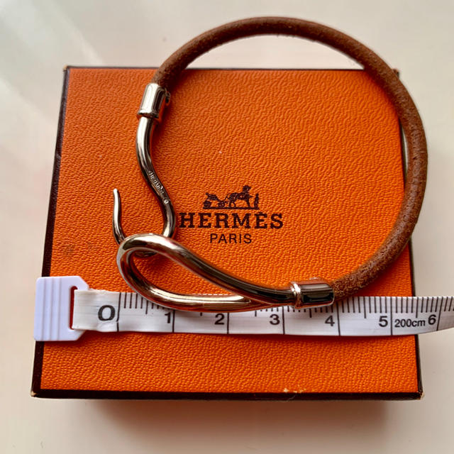 お値下げしました《美品》HERMES エルメス ブレスレット ブラウン