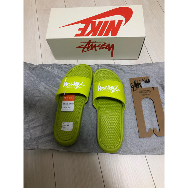 STUSSY X NIKE SLIDE SANDALS BENASSI 30cm