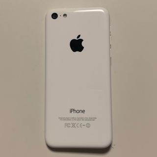 アップル(Apple)のau iPhone5c 16GB ホワイト (残債無/判定○)(スマートフォン本体)