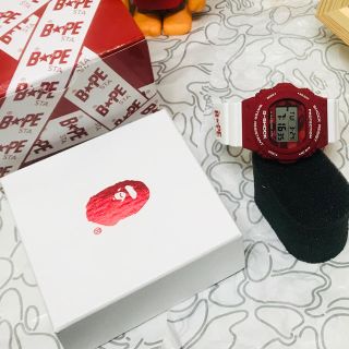 アベイシングエイプ(A BATHING APE)のA BATHING APE X G-SHOCK G-SHOCK DW-5750 (腕時計(デジタル))