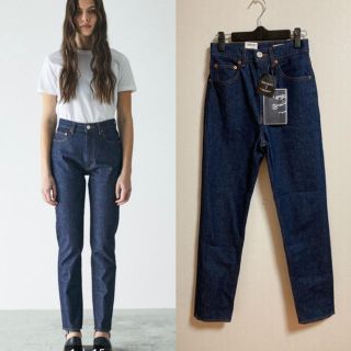 マウジー(moussy)の新品　PLAIN JEANS STRAIGHT SLIM 25inch SLY(デニム/ジーンズ)