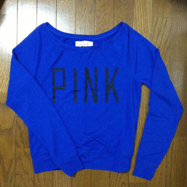 Victoria's Secret(ヴィクトリアズシークレット)のヴィクシーPINK☆ラグランT レディースのトップス(Tシャツ(長袖/七分))の商品写真