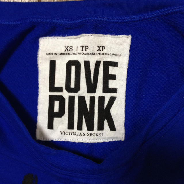 Victoria's Secret(ヴィクトリアズシークレット)のヴィクシーPINK☆ラグランT レディースのトップス(Tシャツ(長袖/七分))の商品写真