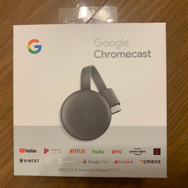 Google Chomecast クロームキャスト GA00439-JP スマホ/家電/カメラのテレビ/映像機器(その他)の商品写真