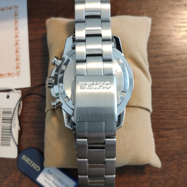 SEIKO(セイコー)のセイコー SEIKO 腕時計 クロノグラフ SSB031PC 【おまけあり】 メンズの時計(腕時計(アナログ))の商品写真