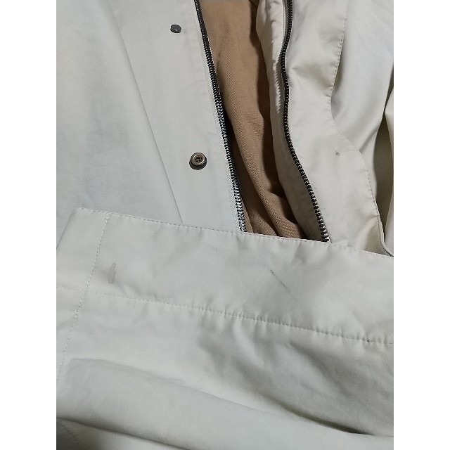 ZARA(ザラ)のZARA MAN ステンカラーコート XLサイズ ベージュ ザラ インポート 服 メンズのジャケット/アウター(ステンカラーコート)の商品写真