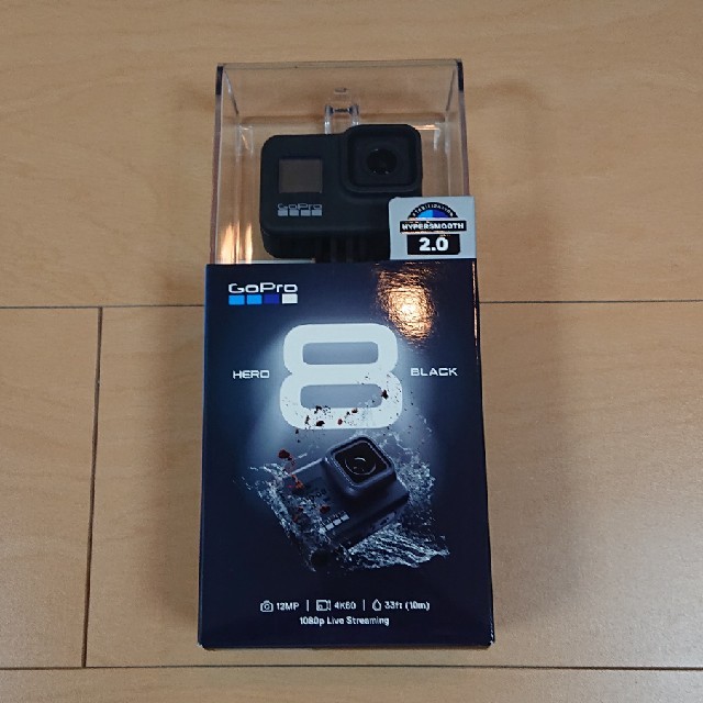 GoPro(ゴープロ)の新品 Go Pro HERO8 Black CHDHX-801-FW GoPro スマホ/家電/カメラのカメラ(ビデオカメラ)の商品写真