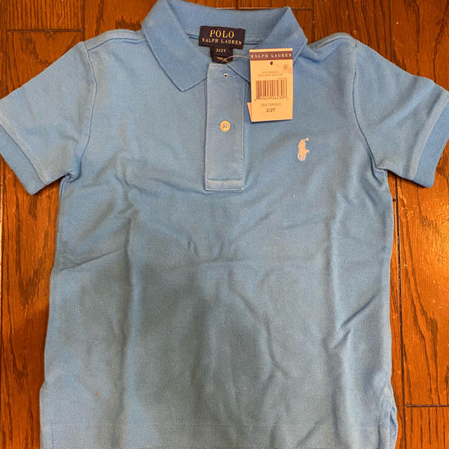 POLO RALPH LAUREN(ポロラルフローレン)の正規品　新品タグ　ラルフローレン  2歳　ブルー キッズ/ベビー/マタニティのキッズ服男の子用(90cm~)(Tシャツ/カットソー)の商品写真