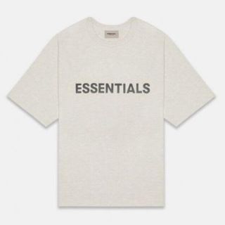 フィアオブゴッド(FEAR OF GOD)の2020AW OATMEAL Mサイズ FOG ESSENTIALS Tシャツ(Tシャツ/カットソー(半袖/袖なし))