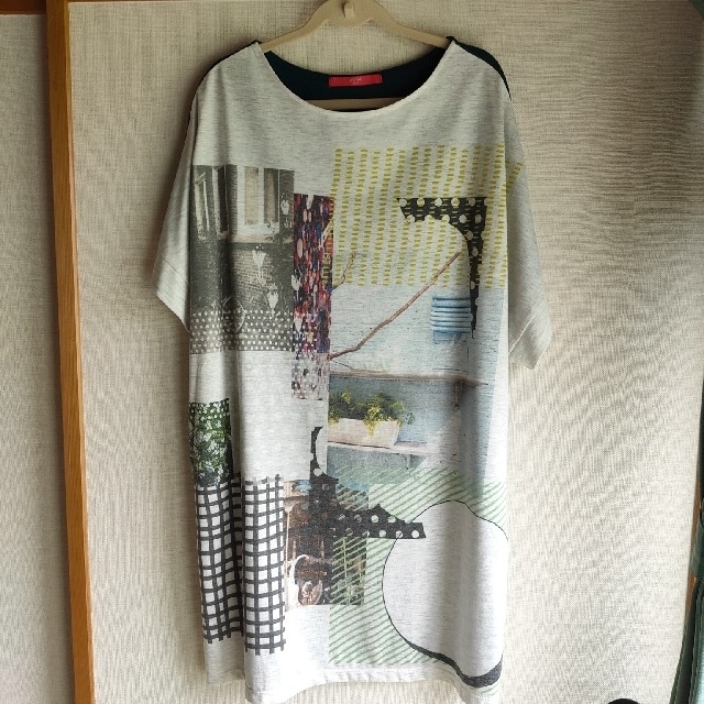 Graniph(グラニフ)のgraniphロングTシャツ レディースのトップス(Tシャツ(半袖/袖なし))の商品写真