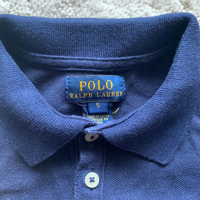 POLO RALPH LAUREN(ポロラルフローレン)のラルフローレン　ポロシャツ　女の子　5T キッズ/ベビー/マタニティのキッズ服女の子用(90cm~)(Tシャツ/カットソー)の商品写真