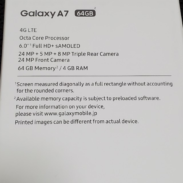 Galaxy 64G 未開封新品の通販 by aryu's shop｜ギャラクシーならラクマ 