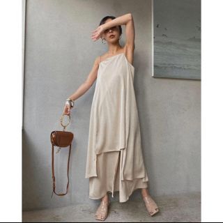 アメリヴィンテージ(Ameri VINTAGE)のAmeri vintage MEDI LADY LAYERED DRESS(ロングワンピース/マキシワンピース)