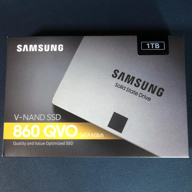 PC/タブレットサムスン Samsung 860 QVO SSD 1TB
