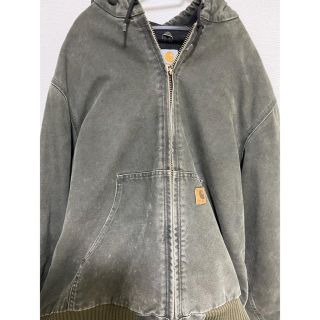 カーハート(carhartt)のカーハート ジャケット フーディー グリーン(パーカー)