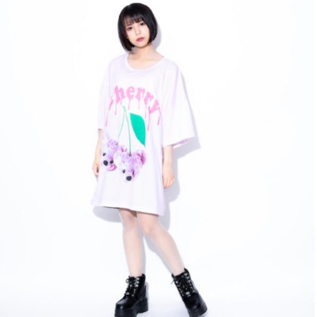 TRAVAS TOKYO Cherry bear BIG Tee 新品未開封