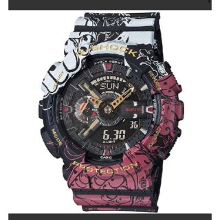 ジーショック(G-SHOCK)のG-SHOCK　ワンピース　コラボモデル　GA-110JOP-1A4JR(腕時計(デジタル))