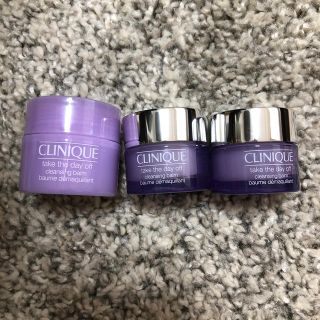 クリニーク(CLINIQUE)の【ymg0514様専用】💜クリニーク3点セット💜(フェイスオイル/バーム)