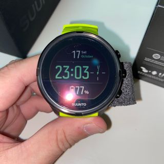 スント(SUUNTO)のTaka 様専用　スント／SUUNTO　SUUNTO 9 LIMEとベルト(白)(腕時計(デジタル))