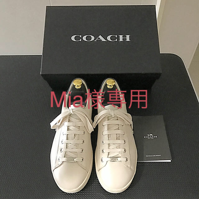 COACH(コーチ)のコーチ （COACH）ホワイト レザー  スニーカー  レディースの靴/シューズ(スニーカー)の商品写真