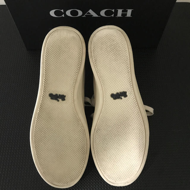 COACH(コーチ)のコーチ （COACH）ホワイト レザー  スニーカー  レディースの靴/シューズ(スニーカー)の商品写真