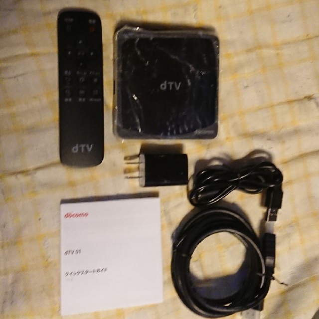 NTTdocomo(エヌティティドコモ)のドコモ dTVターミナル dTV01 中古 スマホ/家電/カメラのテレビ/映像機器(その他)の商品写真