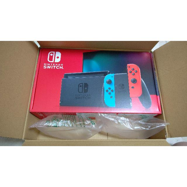 【新品】Nintendo Switch新モデル　任天堂スイッチ本体　ネオンブルー