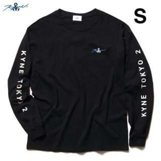 ソフ(SOPH)のSサイズ KYNE TOKYO 2 L/S TEE ブラック ロンT ソフ キネ(Tシャツ/カットソー(七分/長袖))