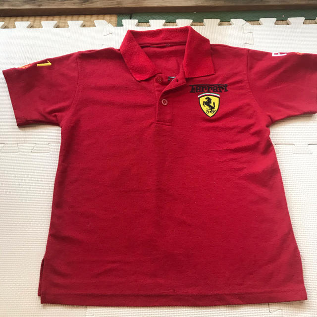 Ferrari(フェラーリ)のフェラーリ　ポロシャツ キッズ/ベビー/マタニティのキッズ服男の子用(90cm~)(Tシャツ/カットソー)の商品写真