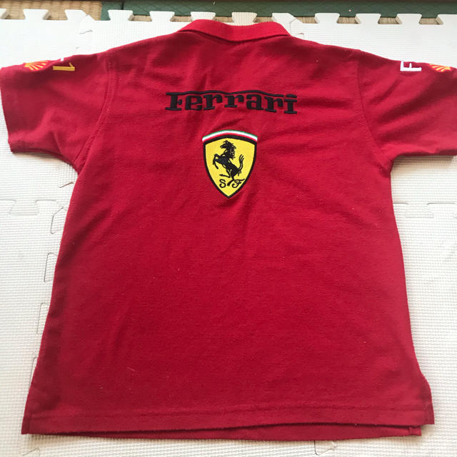 Ferrari(フェラーリ)のフェラーリ　ポロシャツ キッズ/ベビー/マタニティのキッズ服男の子用(90cm~)(Tシャツ/カットソー)の商品写真