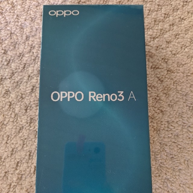 【新品未使用　未/SIMフリー】 OPPO Reno3 A ブラック 128GB